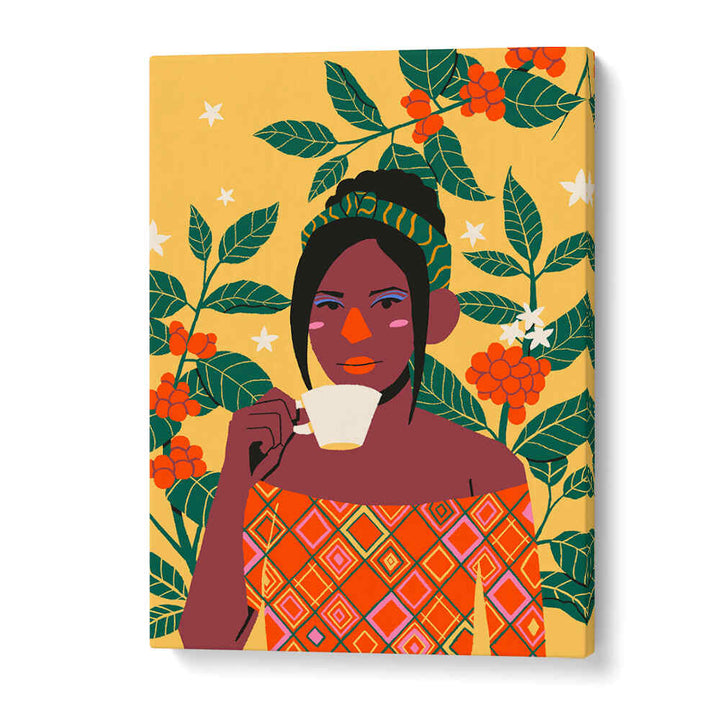 ROOTED AND ROASTED , PORTRAITS & FIGURATIVE ILLUSTRATIONS