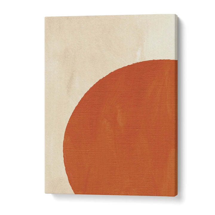 BURNT ORANGE II, BOHO ART PAINTINGS