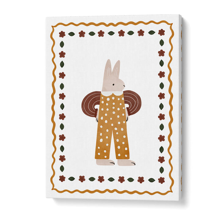 DOTTED BUNNY PARADE , KIDS ROOM PAINTINGS