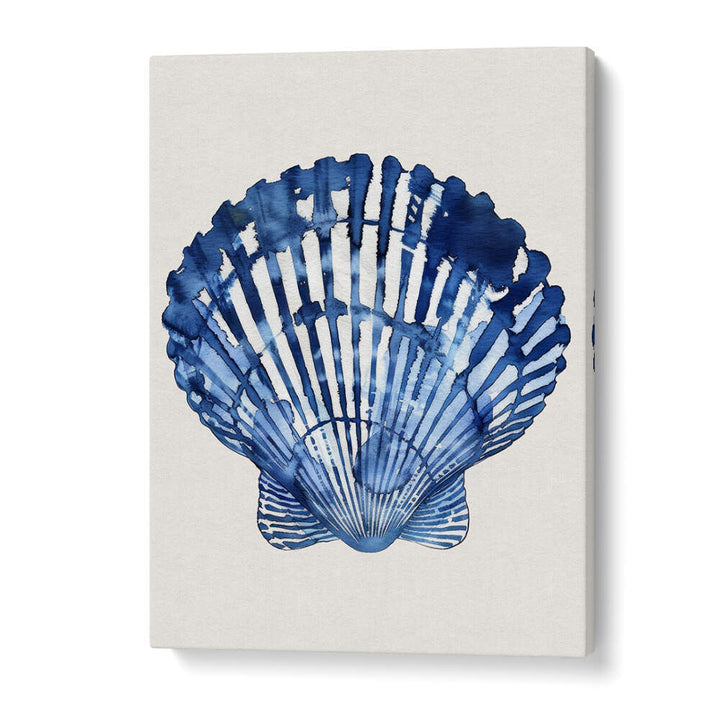 INDIGO SEASHELL , BEACH PAINTINGS