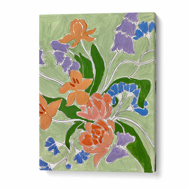 CENTREPIECE , FLORAL FLOWER PAINTINGS