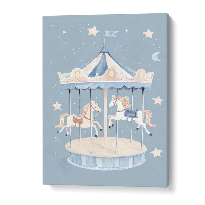 HORSE CAROUSEL , KIDS ROOM PAINTINGS
