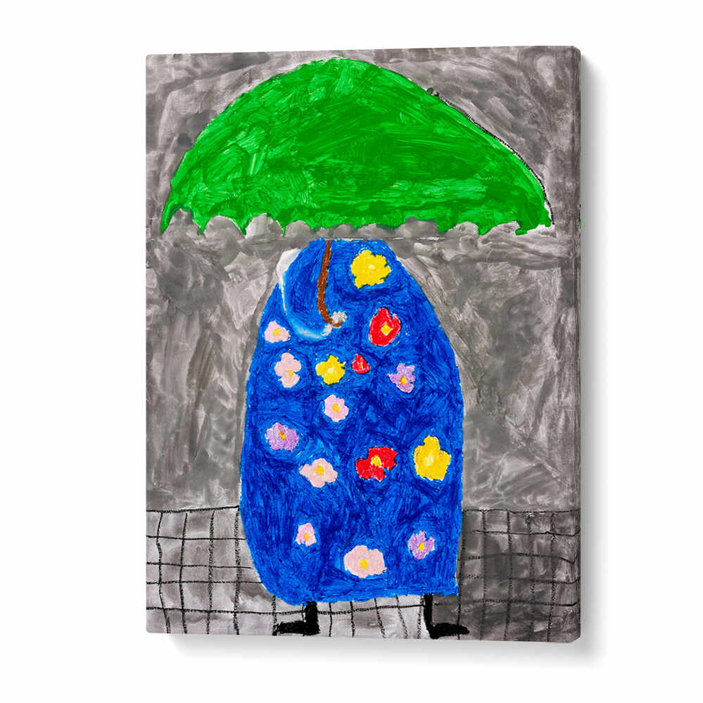 Bright UMBRELLA, KIDS ROOM PAINTINGS set that captivates with playful colors, perfect for inspiring a child's imagination.