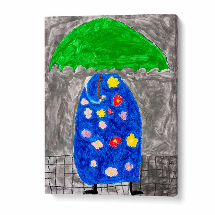 Bright UMBRELLA, KIDS ROOM PAINTINGS set that captivates with playful colors, perfect for inspiring a child's imagination.