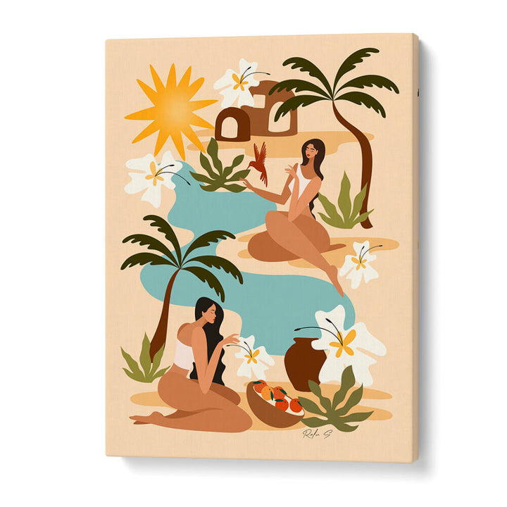 ISLAND SERENITY , BEACH PAINTINGS