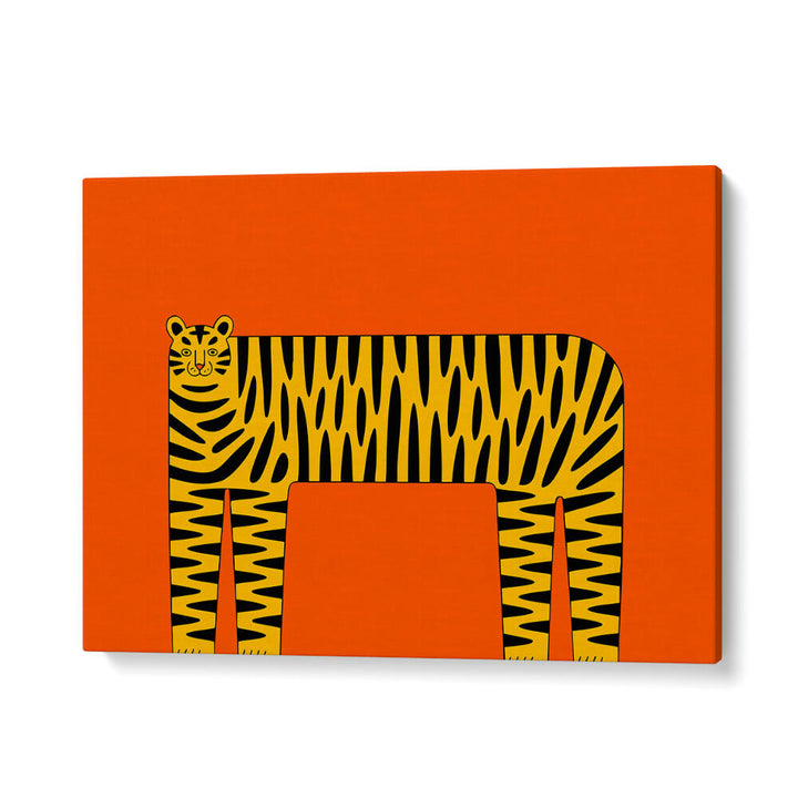 THE ABSTRACT TIGER , ANIMAL PAINTINGS