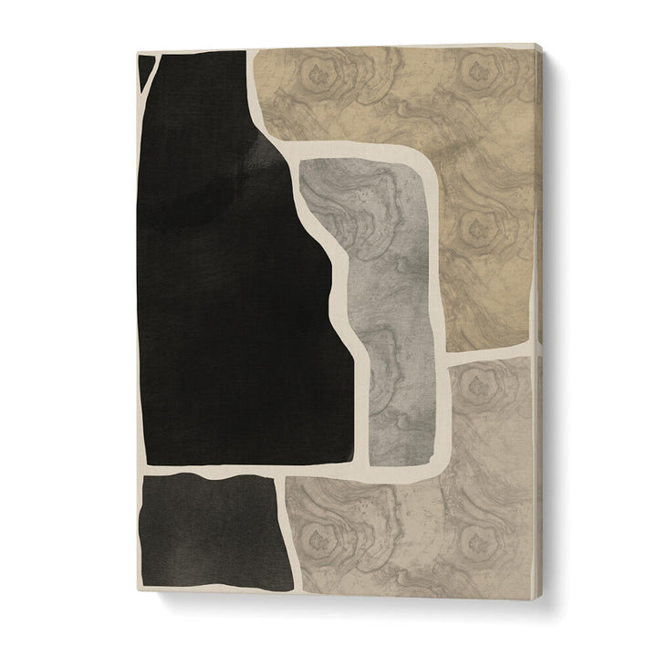 BLACK ABSTRACT MOSAIC , ABSTRACT PAINTINGS