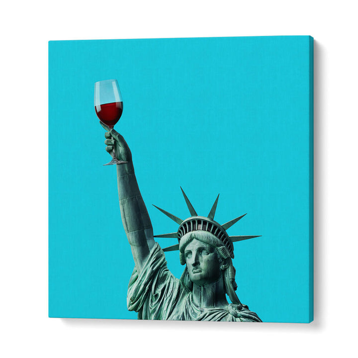LIBERTY OF DRINKING II , ALTERED ART PRINTS