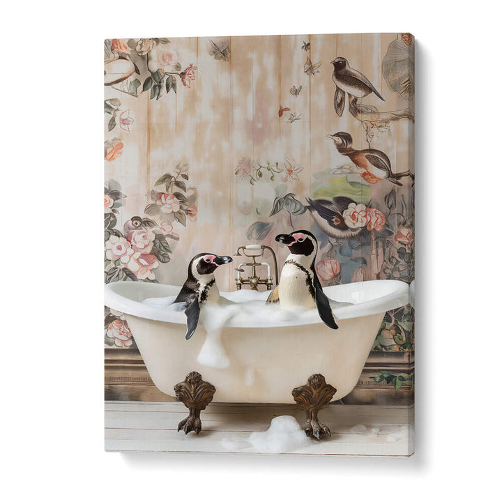 PENGUIN PALS IN A BUBBLE BATH