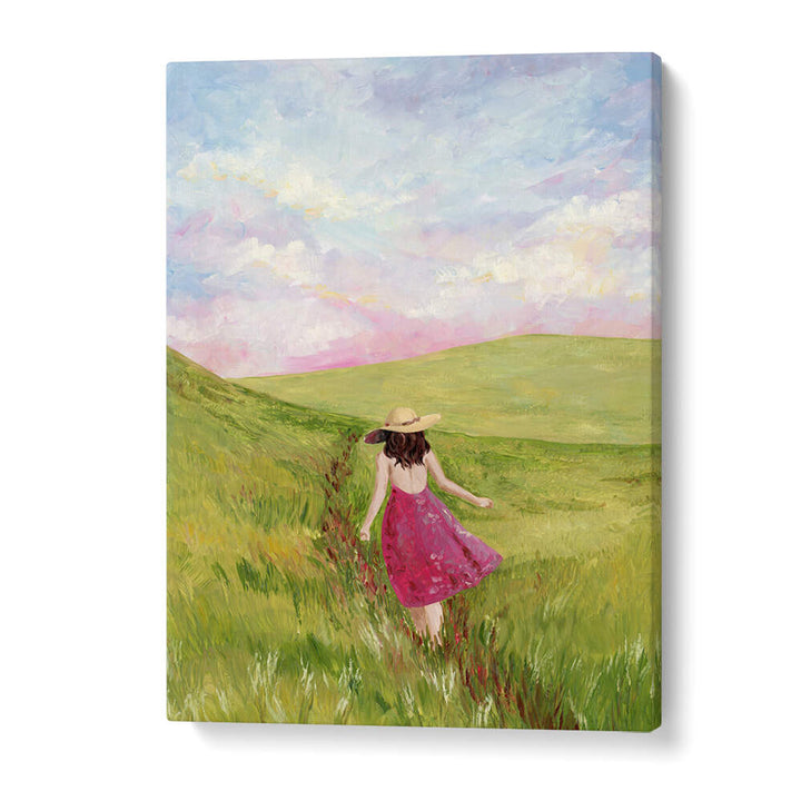 GIRL IN A MEADOW , FASHION POSTERS