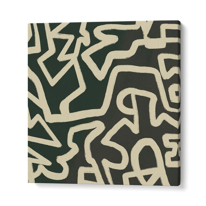 ABSTRACT LINE ART MAZE PATTERN , ABSTRACT PAINTINGS