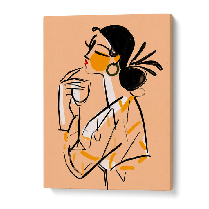 CHIC CONTEMPLATION , PORTRAITS & FIGURATIVE ILLUSTRATIONS