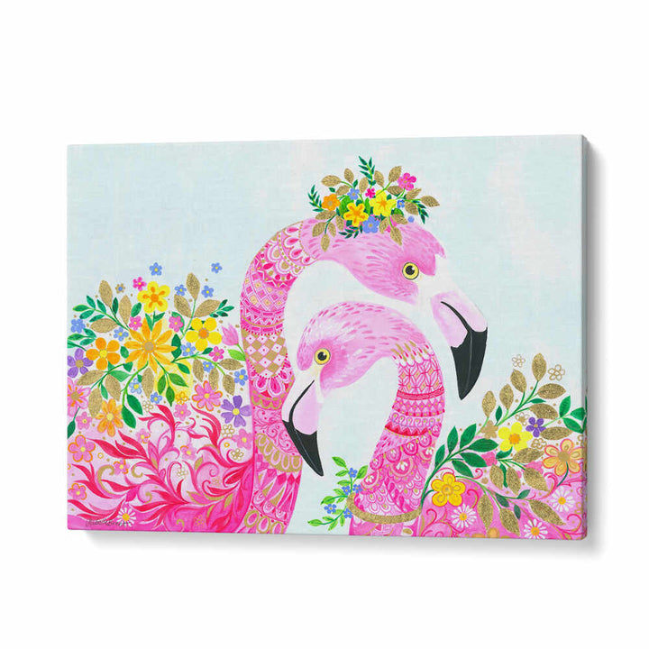 COLORFUL FLORAL CROWNS , ANIMAL PAINTINGS