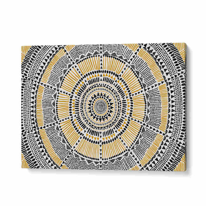 TRIBAL SUN , PATTERN ART PRINTS