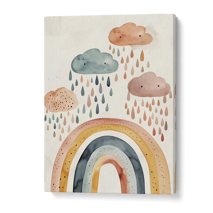 PLAYFUL RAINBOW , KIDS ROOM PAINTINGS