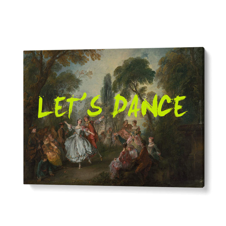 LET'S DANCE , ALTERED ART PRINTS