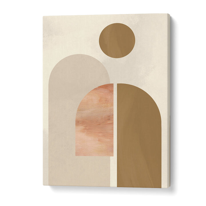 BROWN CIRCLE ABSTRACTS , GEOMETRIC ART PRINTS
