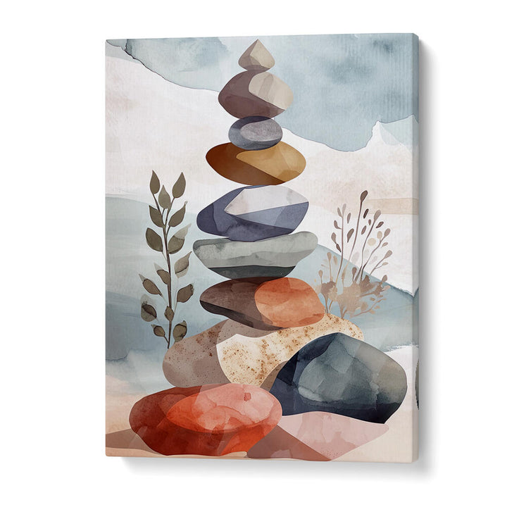 MINIMAL CALMS III , FLORAL, FLOWERS - PAINTINGS & ARTWORKS