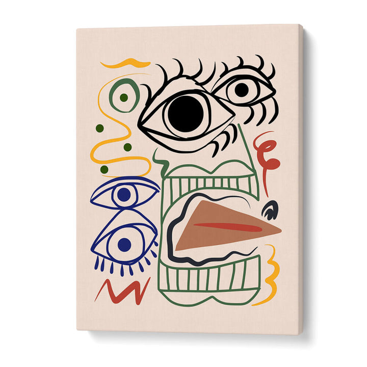 LINE ART BIZARRE TOTEM