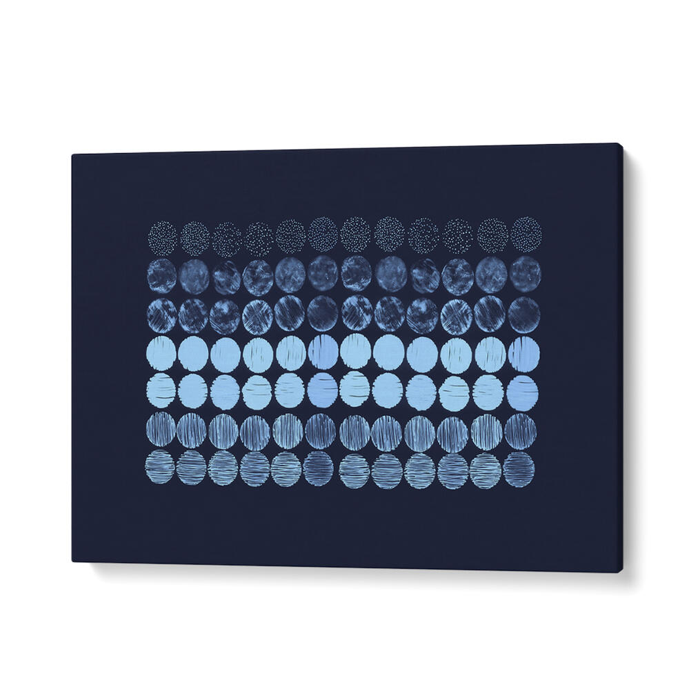 Transform your space with MEDITATION CIRCLES BLUE, ABSTRACT PAINTINGS featuring serene blues and gentle gradients.