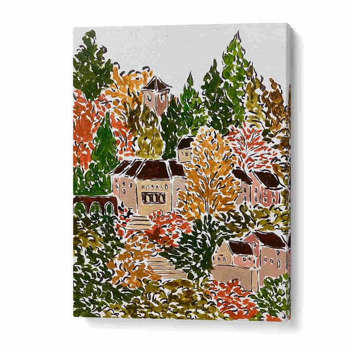 AUTUMN IN BAVARIA , FLORAL FLOWER PAINTINGS