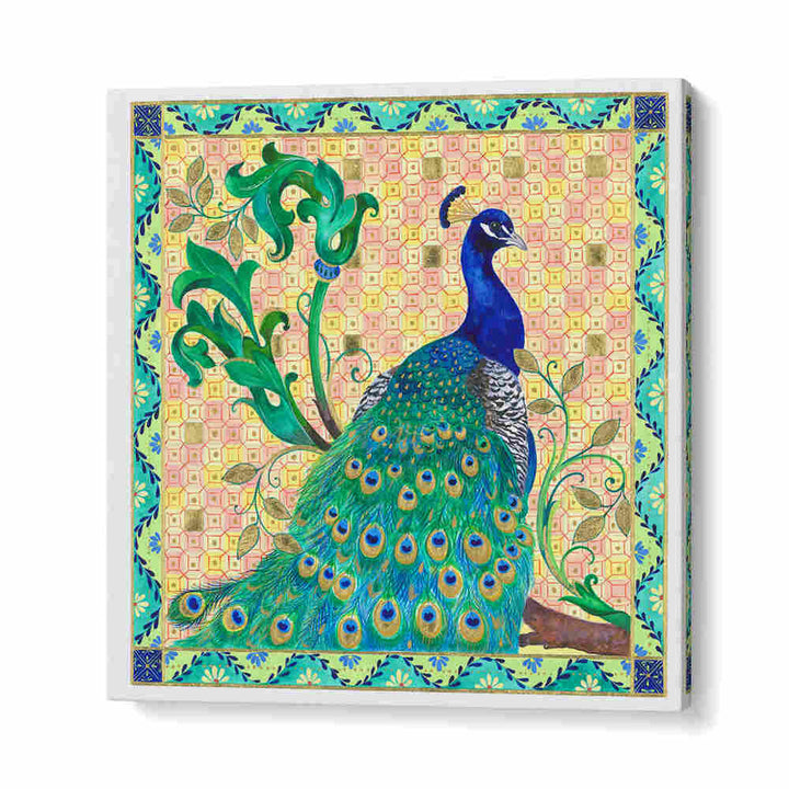 FLORENTINE PEACOCK , ANIMAL PAINTINGS
