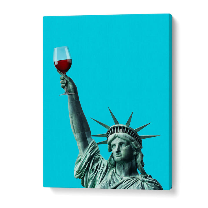 LIBERTY OF DRINKING III , ALTERED ART PRINTS