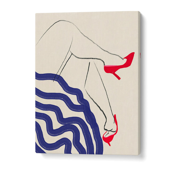 CRIMSON HEELS DANCE , FASHION POSTERS