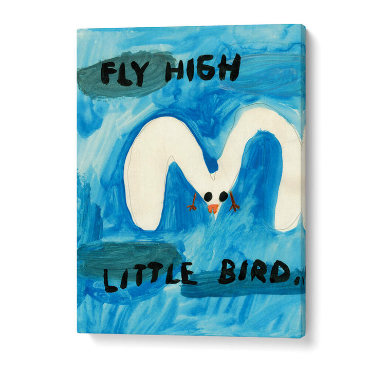 BIRD IN FLIGHT , KIDS ROOM PAINTINGS