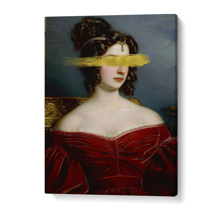 GOLD MARINANNA , ALTERED ART PRINTS