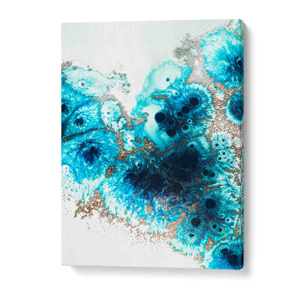 Vibrant AQUA AURORA II, ABSTRACT PAINTINGS, captivating colors and patterns to enhance your creative space.