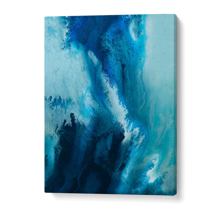 Stunning blue tones in HAMPTONS, ABSTRACT PAINTINGS collection elevate any living space with vibrant creativity.