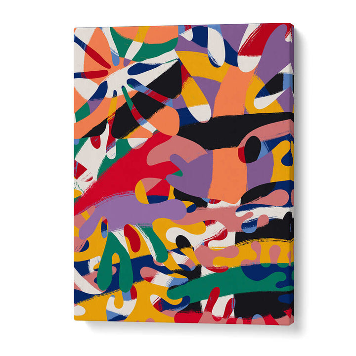 EXPRESSIONIST COLORFUL ABSTRACT , ABSTRACT PAINTINGS