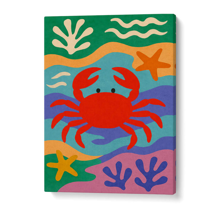 COLORFUL OCEAN LIFE , BEACH PAINTINGS