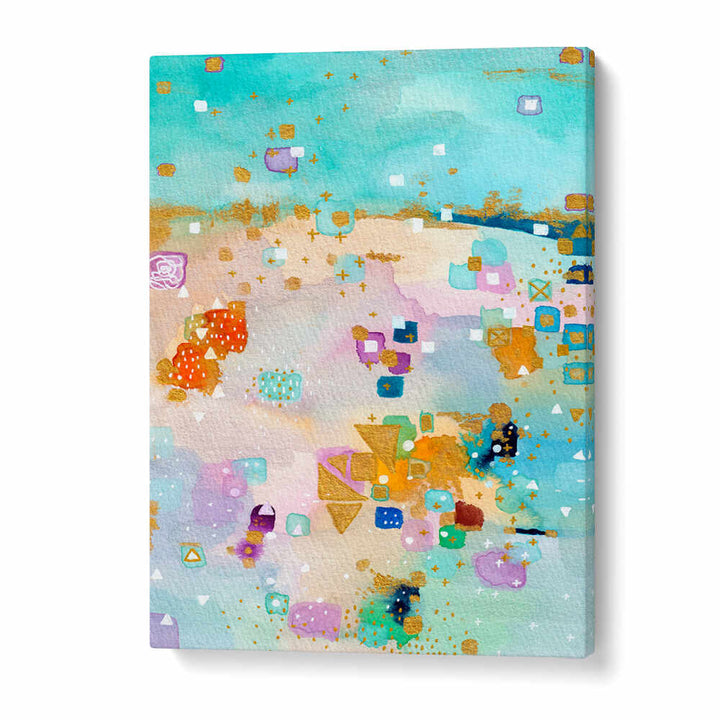 THE AQUARIANS , ABSTRACT PAINTINGS