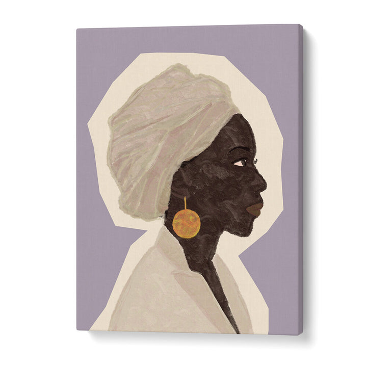 AFRICAN WOMAN , PORTRAITS & FIGURATIVE ILLUSTRATIONS