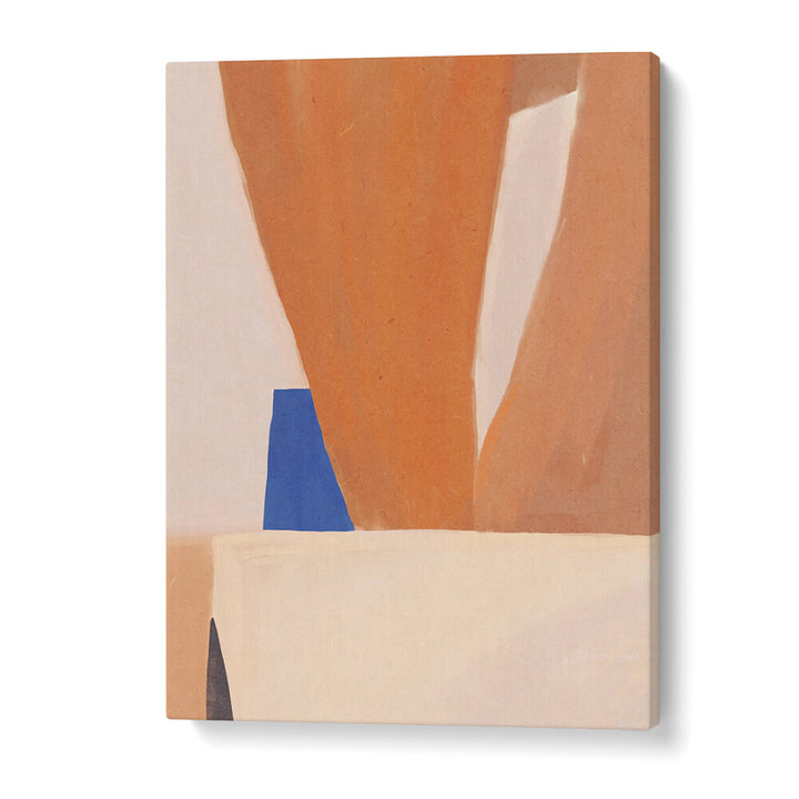 WARM EARTH SHAPES , ABSTRACT PAINTINGS