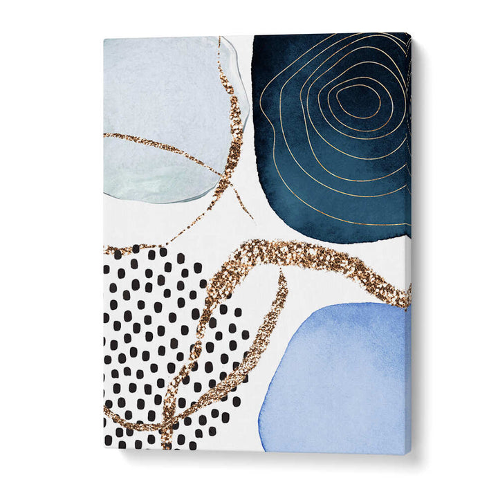 AESTHETIC BLUES I , ABSTRACT PAINTINGS
