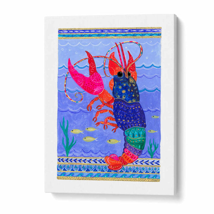 VIBRANT SEA LOBSTER , BEACH PAINTINGS