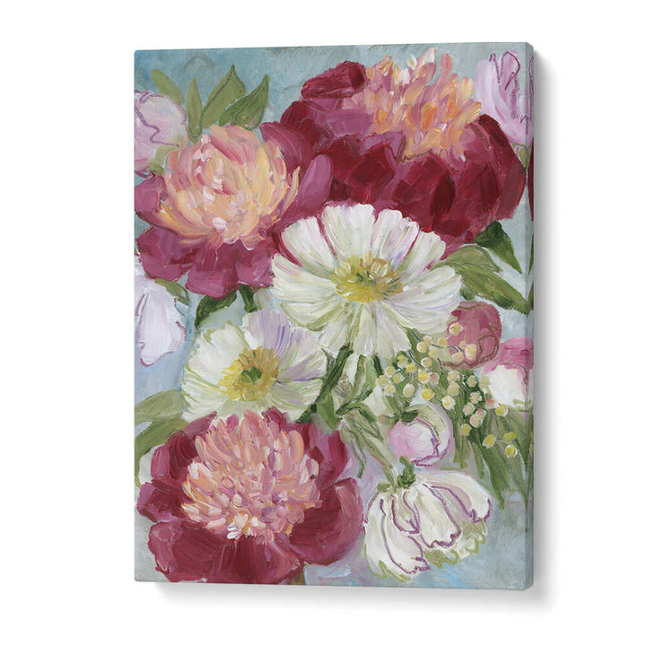 ELEANORA PAINTERLY FLORALS , FLORAL FLOWER PAINTINGS