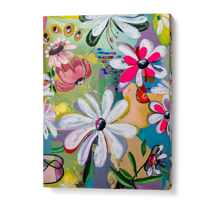 FLORAL , FLORAL FLOWER PAINTINGS