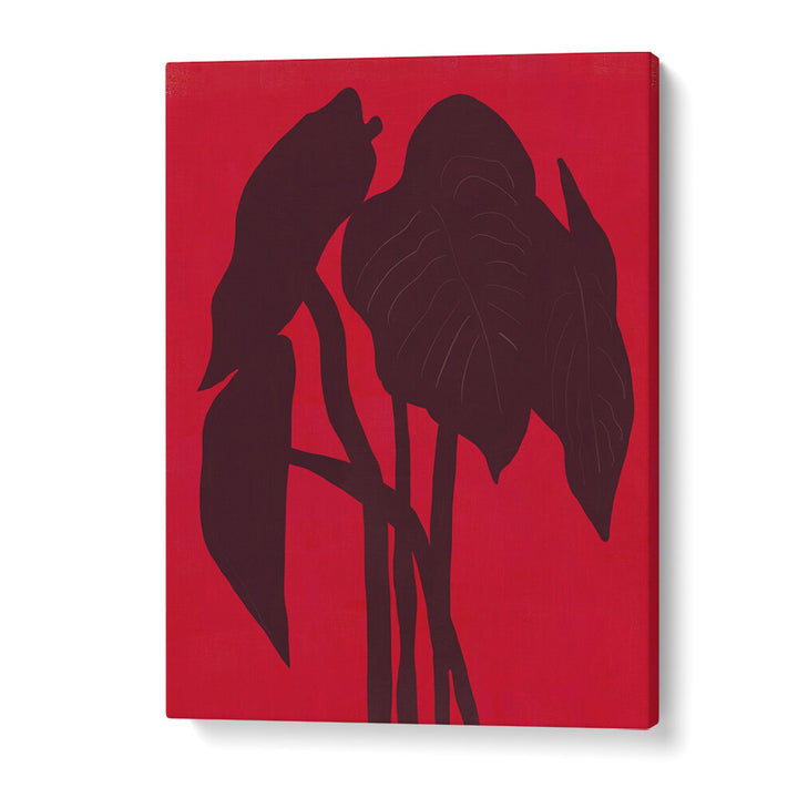 SHADOWED FOLIAGE , FLORAL FLOWER PAINTINGS