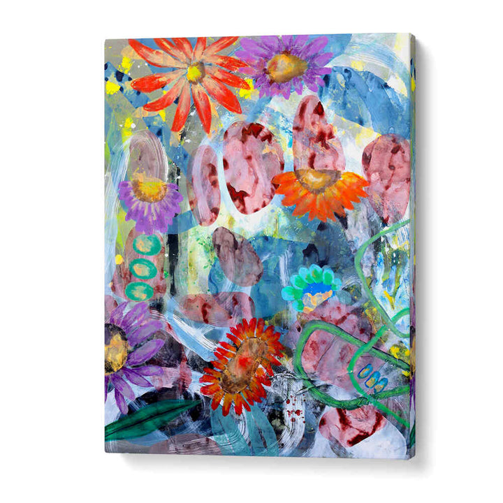 PAINTING , FLORAL FLOWER PAINTINGS