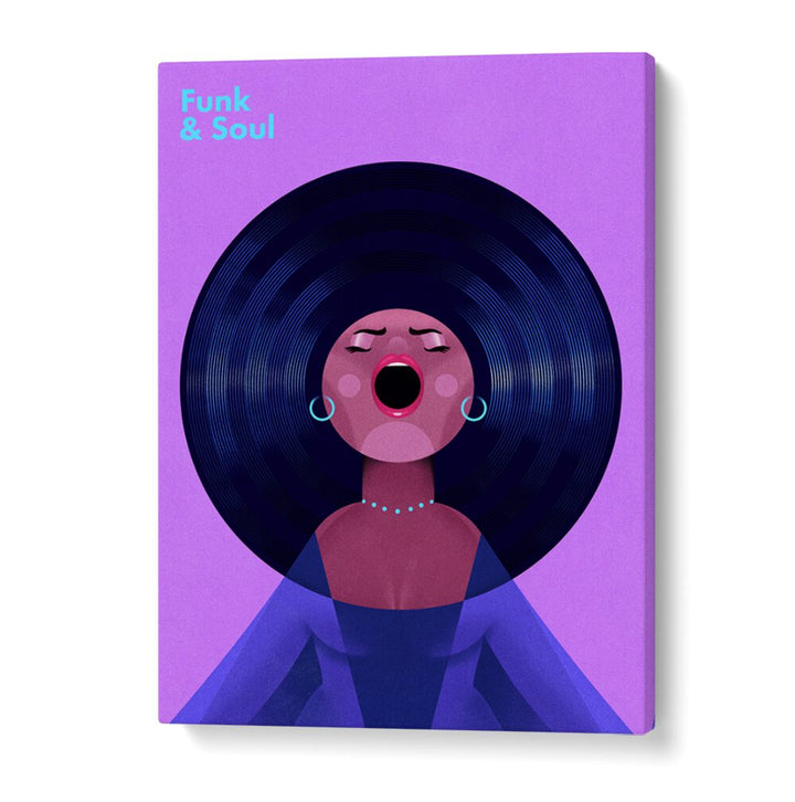 Vibrant FUNK A SOUL, MUSIC POSTERS featuring a bold design that celebrates creativity and individuality.