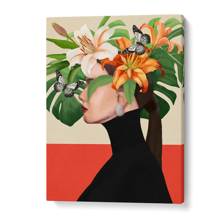 FLORAL SERENITY, SURREAL ART PRINTS