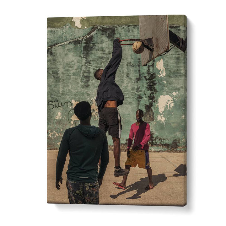 Christian Meermann painting - STREET BASKETBALL by Asianmonk