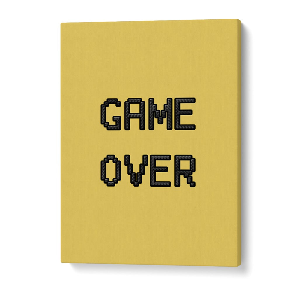 Game Over Gaming Art Artwork in Gallery Wrap