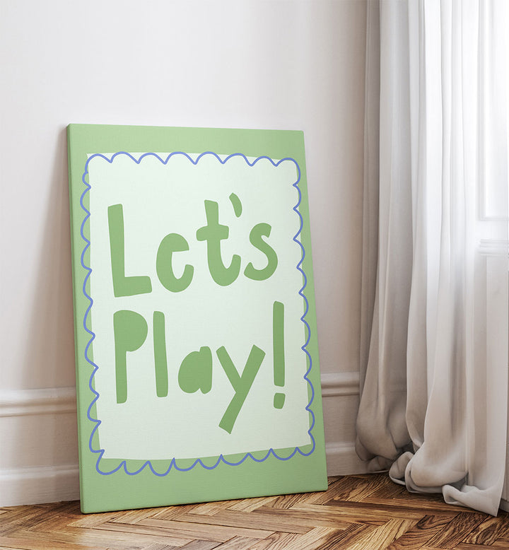 GAME TIME INVITATION , KIDS ROOM PAINTINGS