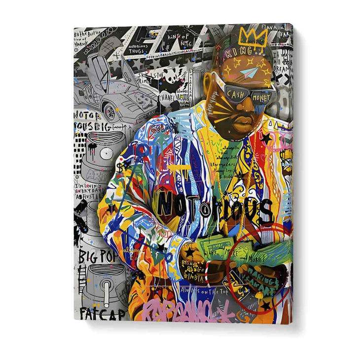 Gangs X Pop Pop Art Artwork in Gallery Wrap