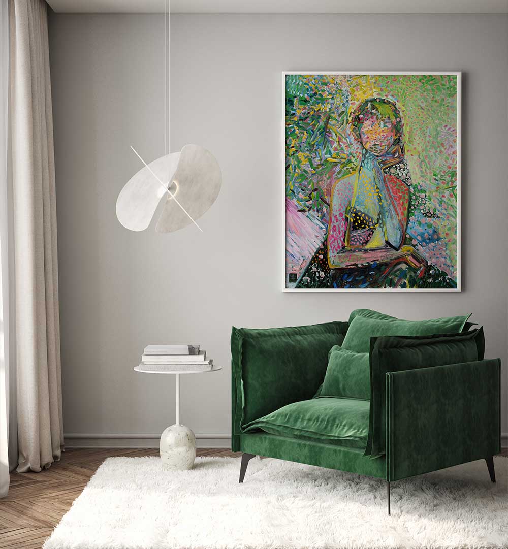 GARDEN DREAM , PORTRAITS & FIGURATIVE ILLUSTRATIONS